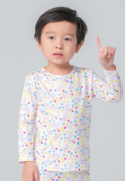 可愛兔子溫灸刷毛圓領發熱衣(純淨白 童70-90) 可愛兔子溫灸刷毛圓領發熱衣(純淨白 童70-90)